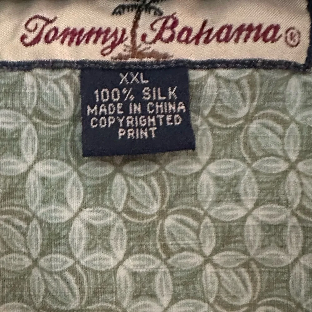 Tommy Bahama Silk Floral Button-Up Shirt - Picture 3 of 3
